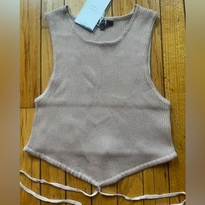{NEW w/TAGS} Sweater Summer Crop Top